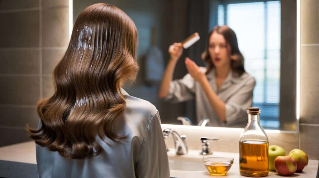 Coiffeur sprachlos: Küchen-Trick sorgt für glänzende Haare ohne Spülung