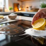 Mit diesem Küchenklassiker werden angebrannte Kochfelder schnell sauber und glänzen wieder