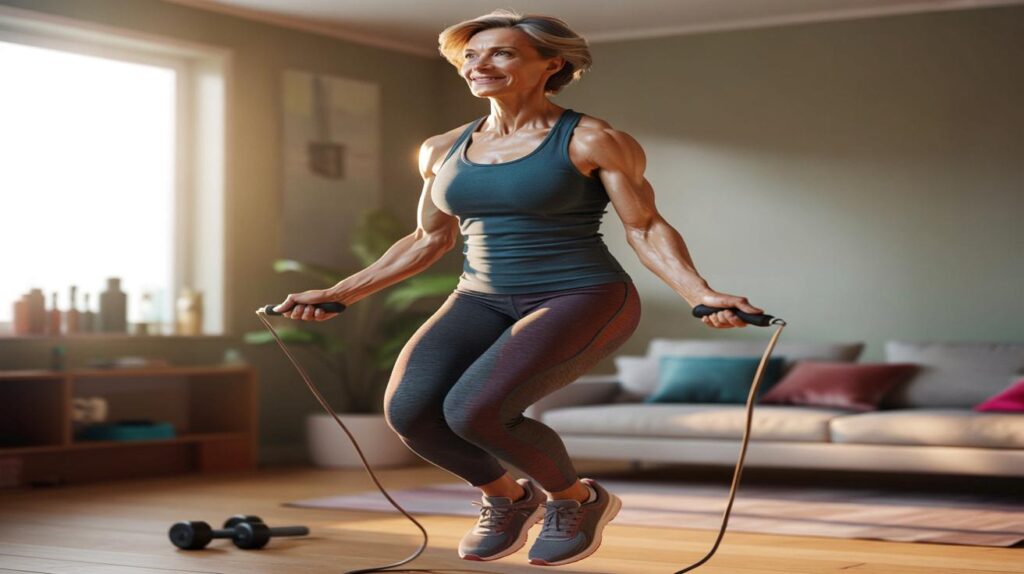 Schlaffe Oberarme mit 50+: 15-Minuten-Workout strafft sichtbar