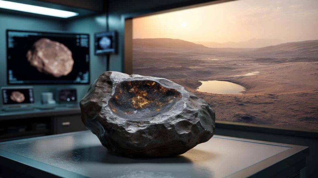 Uralt-Gestein „Black Beauty“