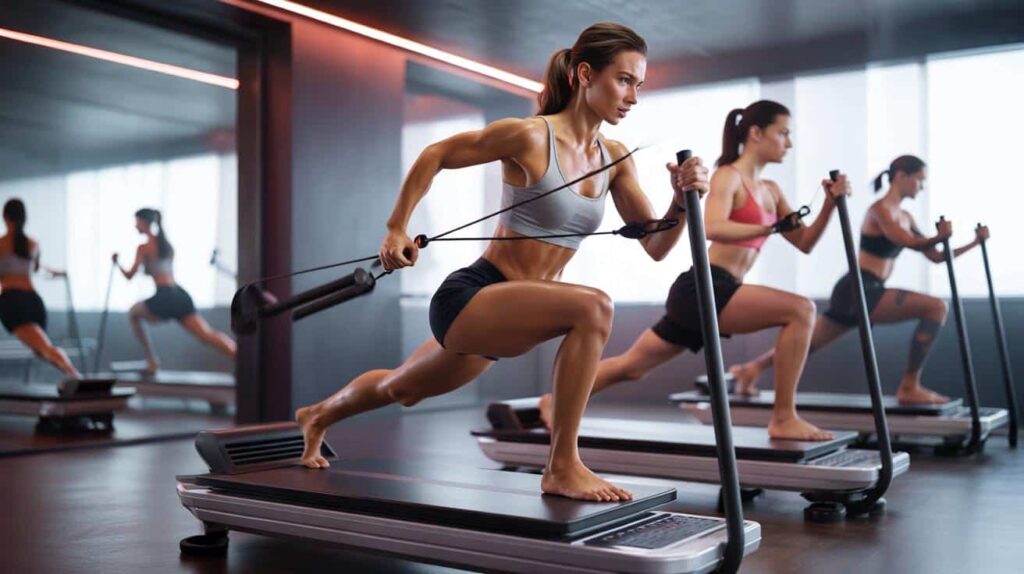 Von Pilates frustriert: Megaformer-Methode formt Körper neu